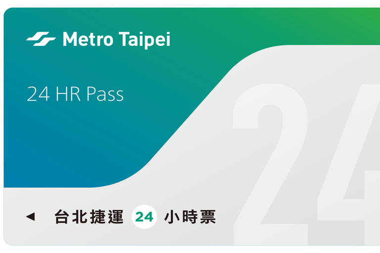 Taiwan: Taipei EasyCard Day Pass (TPE City Pickup)Pass per 1 giorno