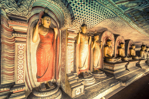 Sigiriya: świątynia Dambulla i wycieczka po wiosce z Trincomalee