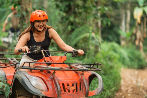 Ubud: rafting i quadami w Ubud z bezpłatnym transportemUbud: Spływ raftingowy i quadami w Ubud z bezpłatnym transportem