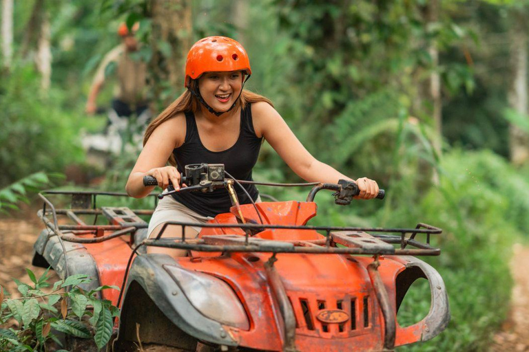 Ubud: rafting i quadami w Ubud z bezpłatnym transportemUbud: Spływ raftingowy i quadami w Ubud z bezpłatnym transportem
