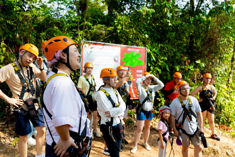 Phuket: Zipline Flying Higher Than Hawk with ATV OptionZipline 18 Platform Only