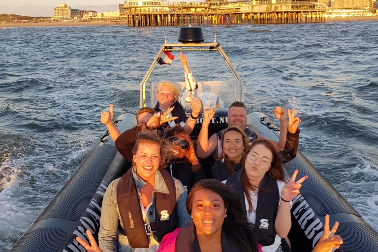 Den Haag: Speedboat Tour Scheveningen