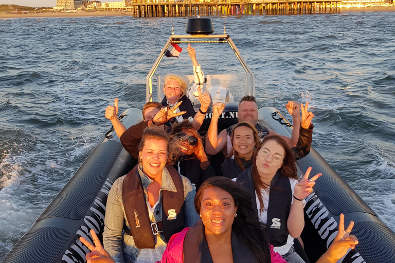 Den Haag: Speedboat Tour Scheveningen