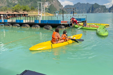 Khao Lak: Khao Sok National Park Bamboo Rafting Tour