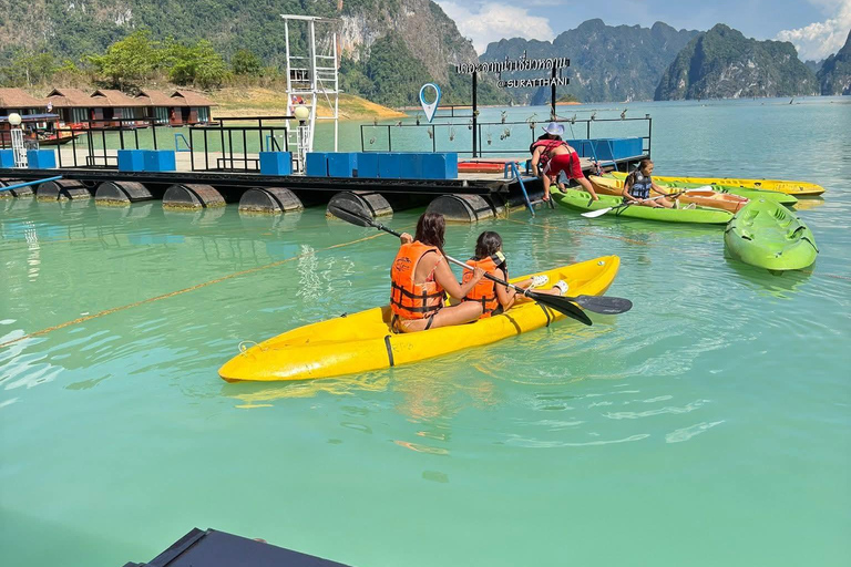 Khao Lak: Khao Sok National Park Bamboo Rafting Tour