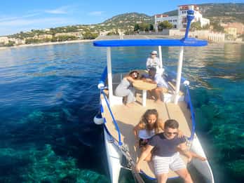 Nice: Private French Riviera Solar Boat Cruise