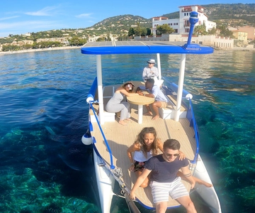 Nice: Private French Riviera Solar Boat Cruise
