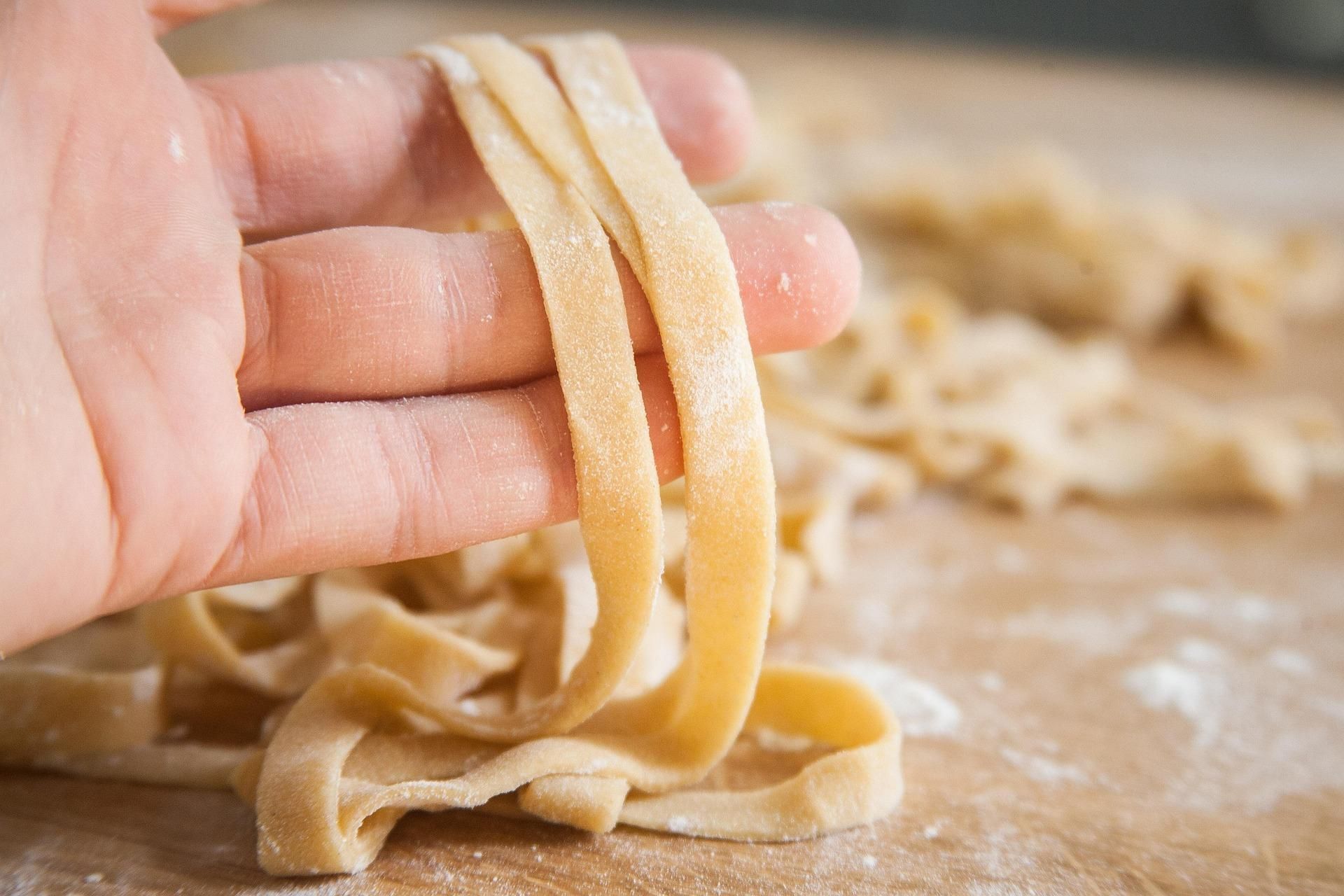 Fahrradtour nach Niendorf: Pasta handgemacht