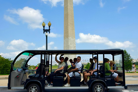 Washington D.C: National Mall & Memorials Guided Cart Tour DC Monuments Tour