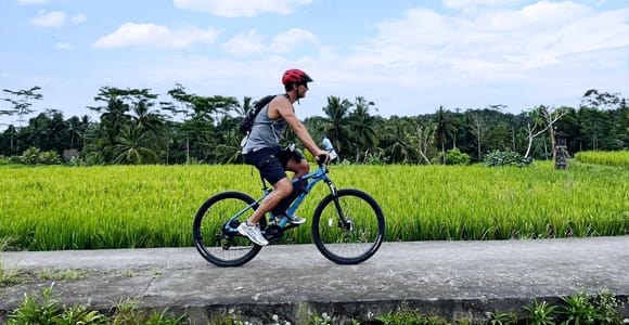 Bali: Electric Bike Cycle Tour through Rice Terrace