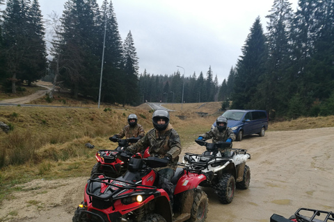 Snowmobile, ATV or Buggy Tour from Bucharest Snowmobile Private