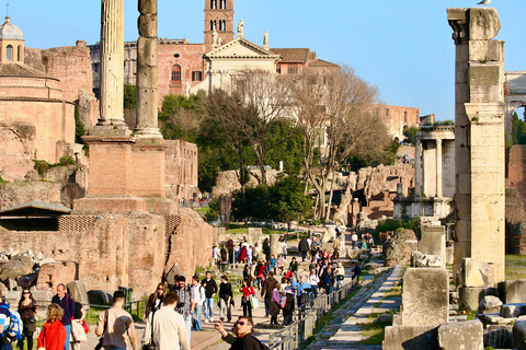 Rome: Roman Forum &amp; Colosseum Entry with Audio Guide App