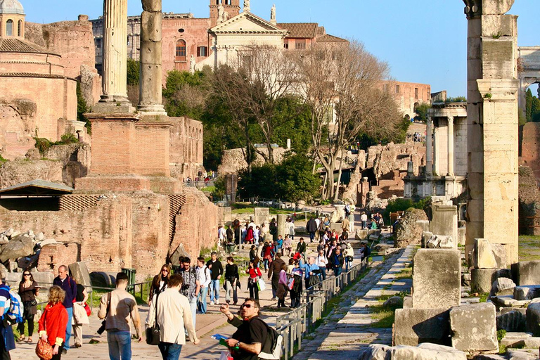 Rome: Roman Forum &amp; Colosseum Entry with Audio Guide App