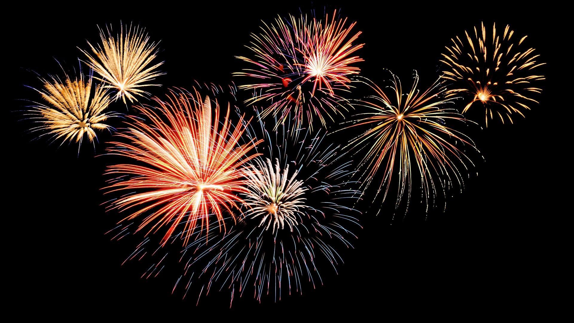 Feuerwerk in Salou 15. August Speedboat