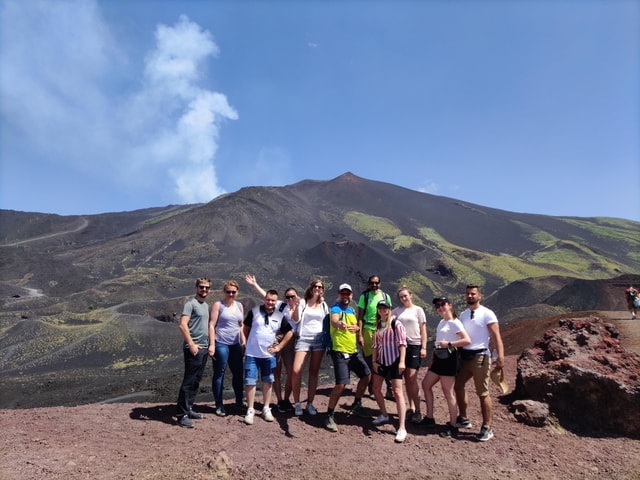 Catania: Etna Tour with licensed Tour Guide pickup & drop-of