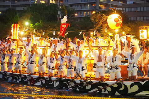 From Osaka/Kyoto: Tenjin Matsuri Fireworks&Yukata Experience From Osaka (Men's Yukata Experience)