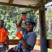 Zipline & Safari Tour, Mudpool & Temple & Nadi Town Shopping | GetYourGuide