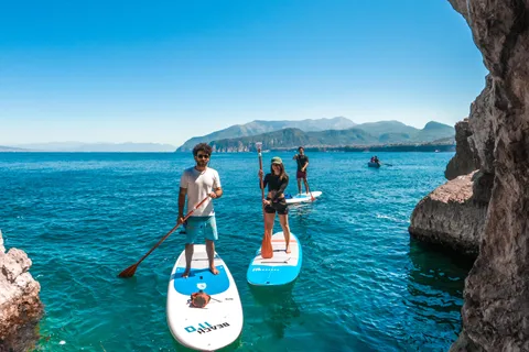 Sorrento: SUP Paddleboard-tur til Bagni Regina Giovanna