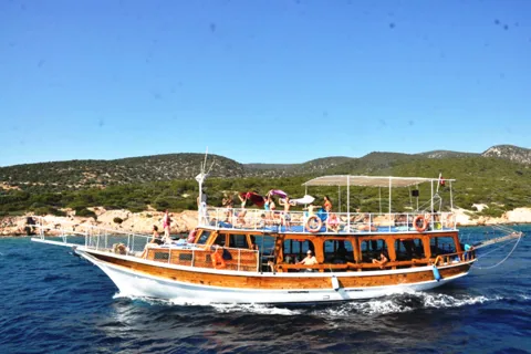 Bodrum bådtur med frokost: Strande og øer
