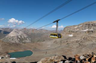 Von Mailand aus, Alpenwunder: Mittagessen in Diavolezza und Bernina