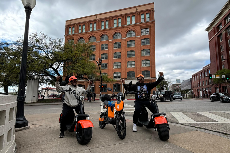 Tour in scooter dell&#039;assassinio e della storia di Dallas JFK