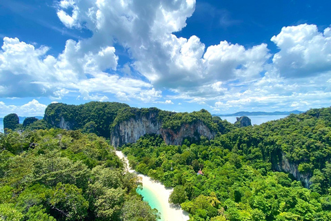 Krabi: Excursión al atardecer en la isla de Hong con barbacoa y snorkel