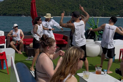 Phuket: Coral and Racha Islands Catamaran Cruise & BBQ Party