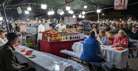 Marrakech: Tour guiado nocturno