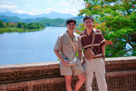 Hue: Tour de la ciudad de día completo Visita guiada privada con comida localDesde el hotel de Da Nang