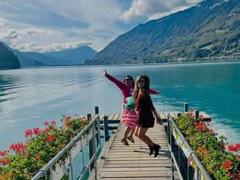 Interlaken: Passeio de barco até às cataratas de Giessbach e caminhada até Iseltwald