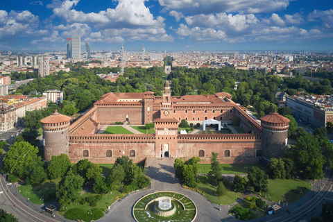 Milano: Piccolo gruppo - Castello, degustazione di gelati e tetto del Duomo