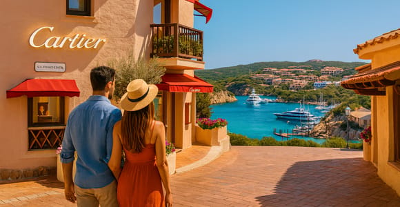 Porto Cervo & Costa Smeralda Tour + Hotel Pick-up + Stops