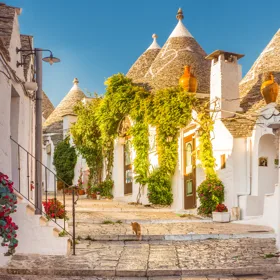 Geführte Tour durch Alberobello Trulli mit Transfer inklusive
