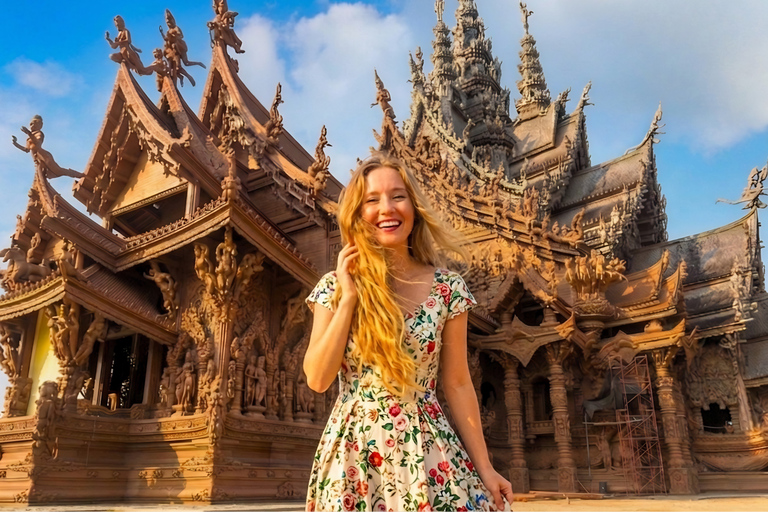 From Bangkok: Pattaya Private Day Trip with Entry Tickets