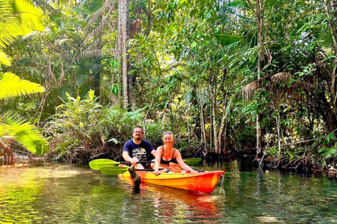 Ao Nang: Kayak en la Piscina de Cristal, ATV y Excursión a la Granja de PiñasPaseo en quad de 30 minutos