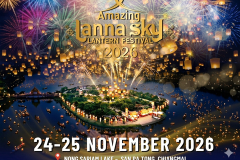 Chiang Mai Sky Lantern Festival Experience with Transfer