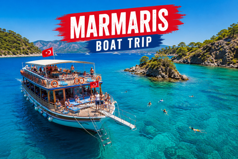 Marmaris: Boat Trip with Lunch & Unlimited Soft Drinks Day Tour