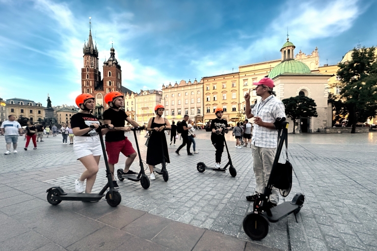 Scooter électrique Varsovie : Visite complète - 3 heures de magie !(Copy of) Guide parlant espagnol ou allemand