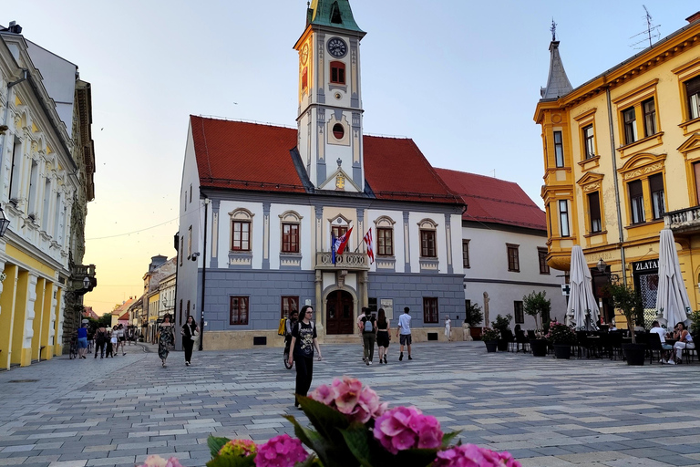 From Zagreb: baroque Varaždin, Aqua Iasae and Topiary park