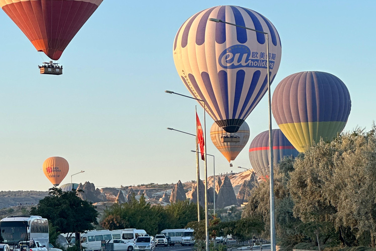 Göreme : vol en montgolfière avec transfert et champagne