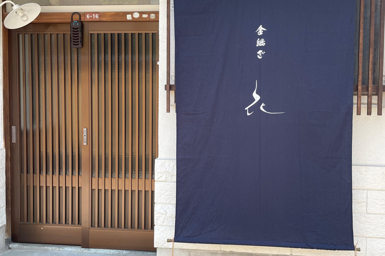 Kanazawa: Kintsugi Hana Jewelry Workshop with Tea Tasting