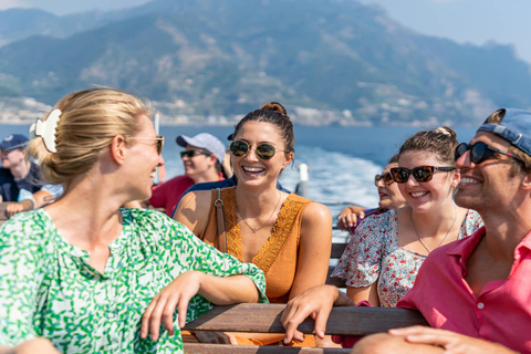 From Naples: Amalfi and Positano Guided Boat Tour