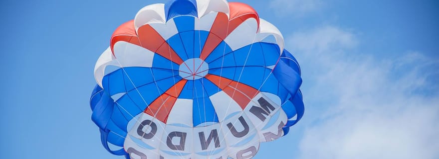 Dénia : Excursion en bateau et parachute ascensionnel avec option coucher de soleil