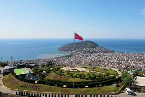 Alanya : Tour de ville avec téléphérique et grotte de Damlatas 3 en 1Alanya : Tour de ville standard