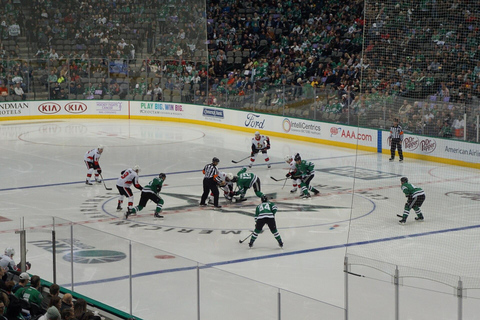 Dallas: Dallas Stars NHL Ice Hockey Game Ticket Lower Goal
