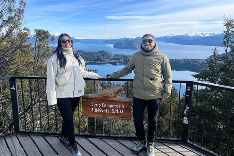 Bariloche "Small Circuit" with Chairlift Campanario Hill Small Circuit - ENGLISH