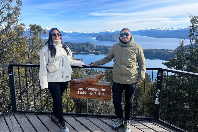 Bariloche "Small Circuit" with Chairlift Campanario Hill Small Circuit - ENGLISH