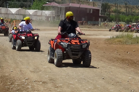 Antalya: Rafting e Buggy, Quad Safari e Aventura em Zipline