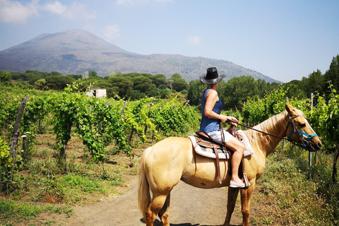 Pompeii: Ruins Tour and Mount Vesuvius Horseback Ride