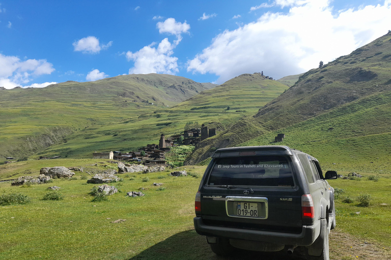 Tbilisi: 3-Day Tusheti 4x4 Jeep Tour with Guesthouse Stay